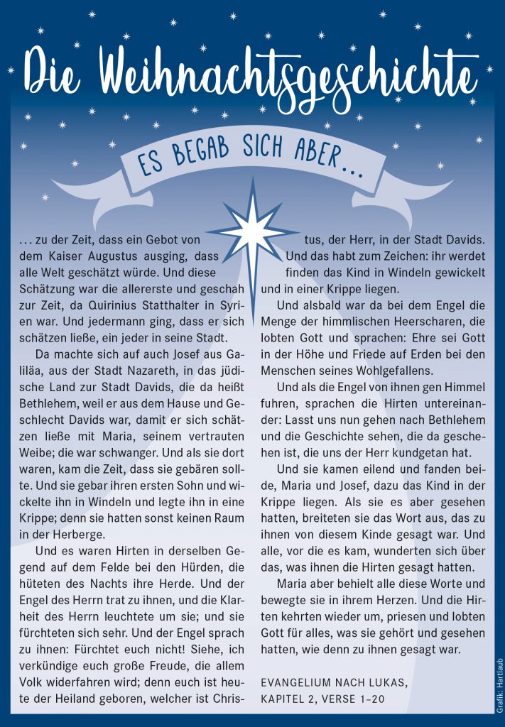 Die Weihnachtsgeschichte nach Lukas – Kirchengemeinde Oldendorf